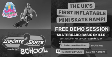 Skateboarding Basic Skills Demo Session